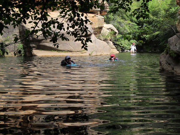 Wet Beaver Creek - swimming