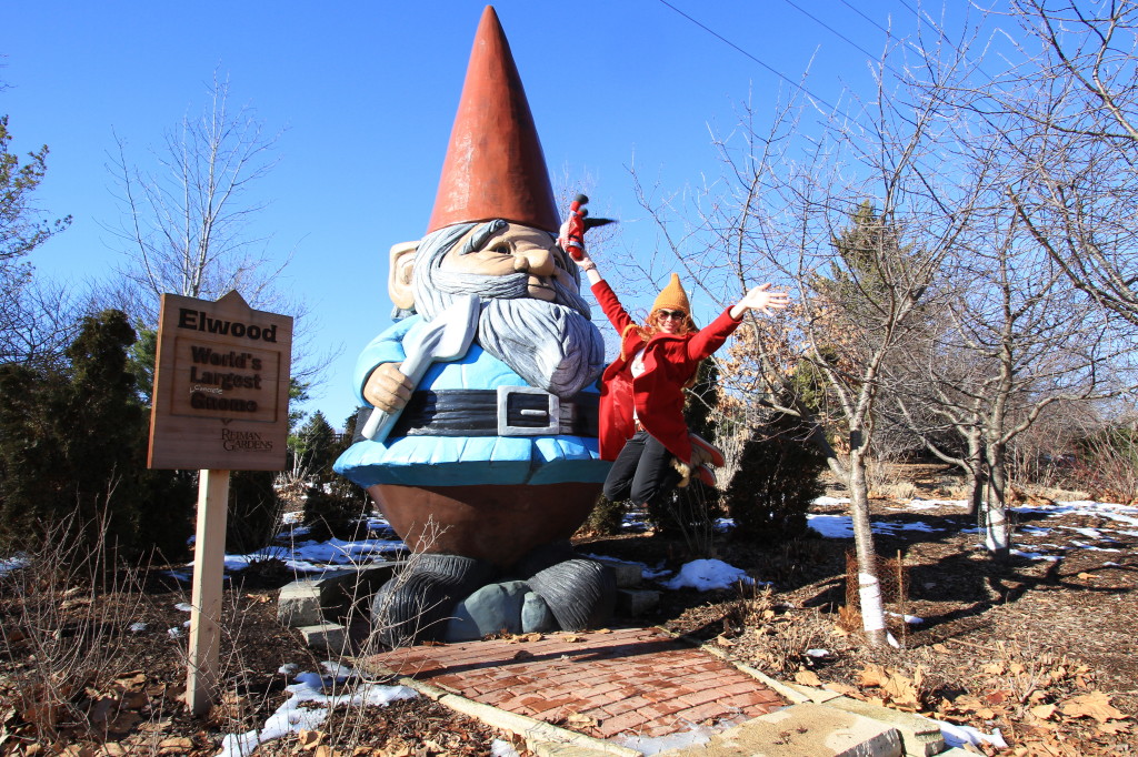 A Visit to the World’s Largest Concrete Gnome Ames, Iowa Alyssa v