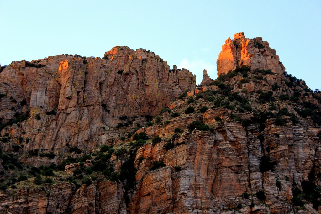 Finger Rock - alpenglow